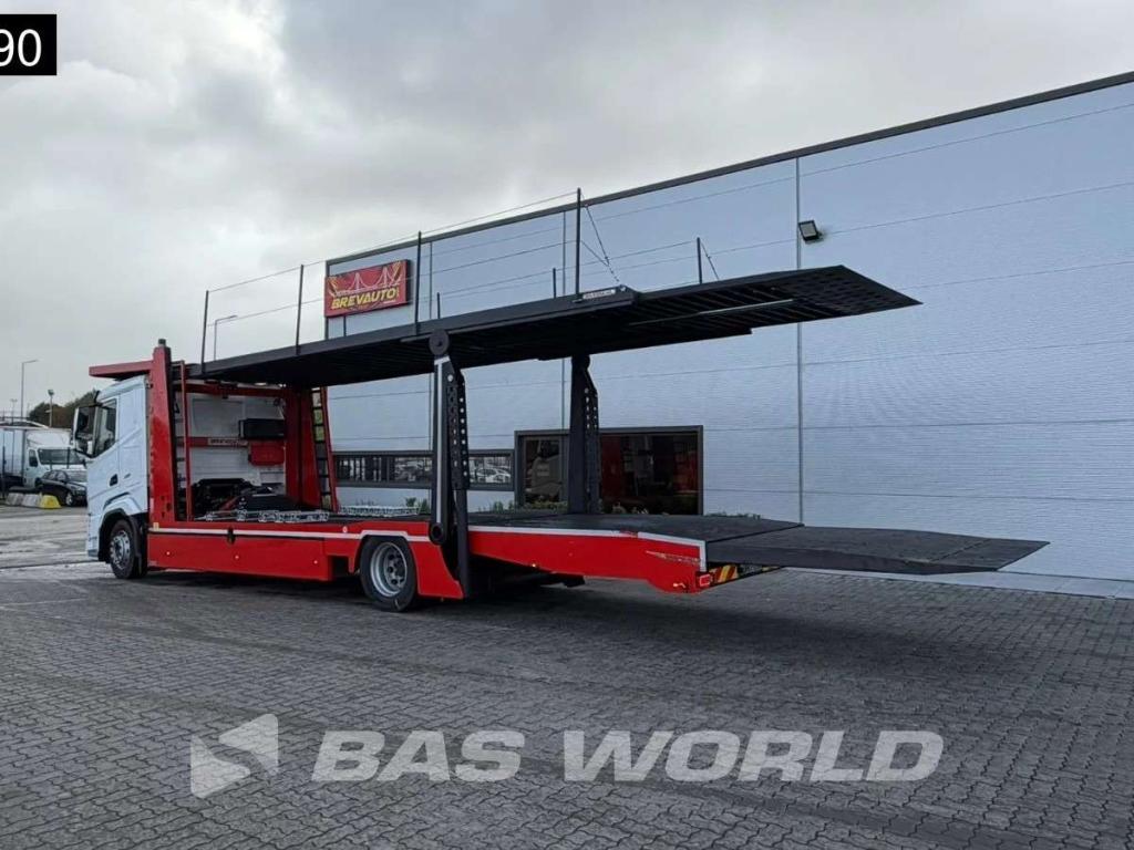 Daf XF 530 XF 4X2 NEW! BASREAL Car transporter Winch 5 spots Sleepercab Retarder ACC Photo 25