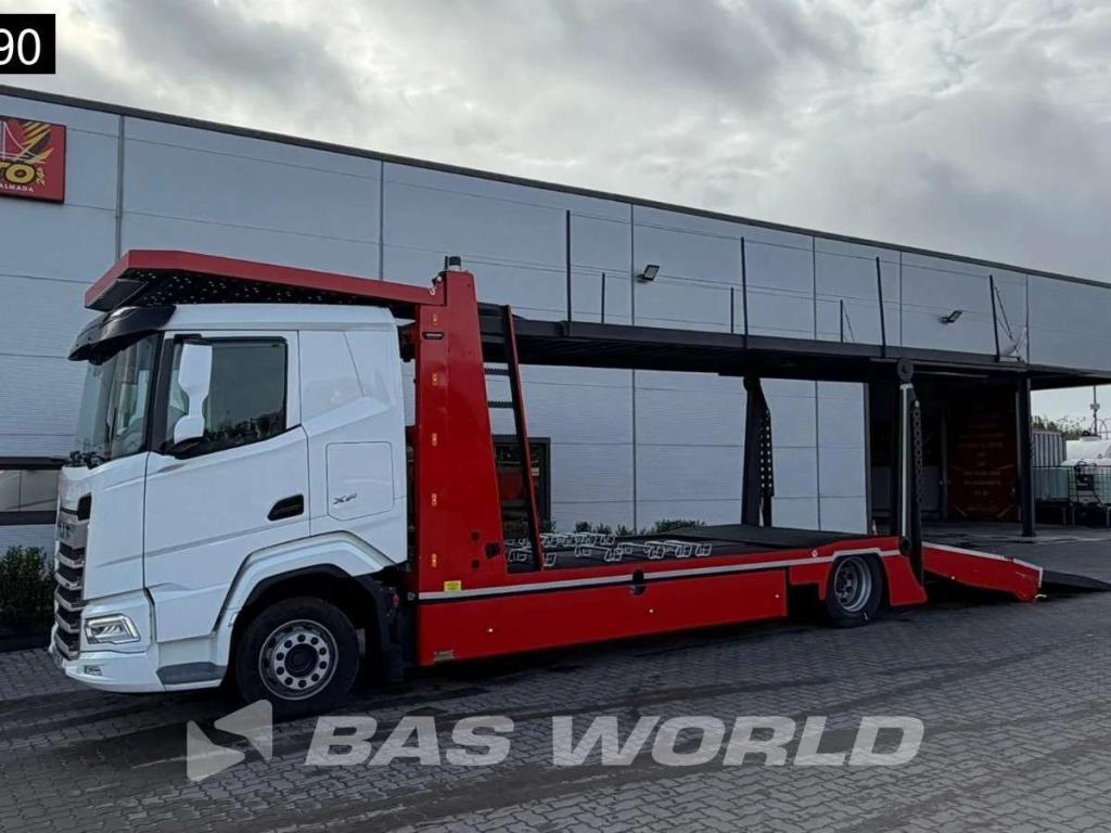 Daf XF 530 XF 4X2 NEW! BASREAL Car transporter Winch 5 spots Sleepercab Retarder ACC Photo 6