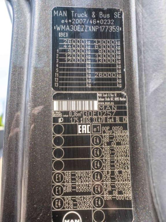 Man TGS 33.470 BL - PALFINGER Photo 22