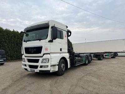 Man TGX 26.480 SCARRABILE CON GRU en vente par Aurora Srl