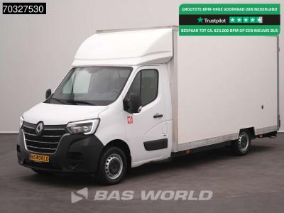 Renault Master 145PK Lowliner Bakwagen LED Navi Airco Cruise Camera Euro6 Meubelbak Koffer Verkoopwagen Pak en vente par BAS World B.V.