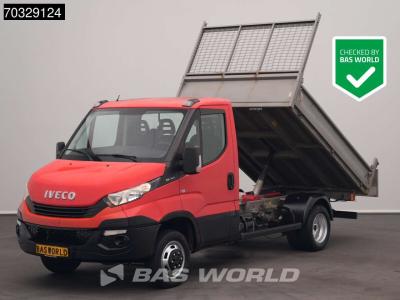 Iveco Daily 35C12 Kipper Dubbellucht 3,5t Trekhaak Airco Cruise Euro6 Tipper Benne Kieper A/C Towbar Crui en vente par BAS World B.V.