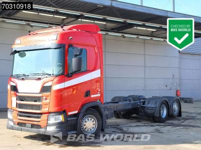 Scania R460 6X2 Chassis Full Air suspension Lift+steering Axle Engine brake Automatic Euro 6 en vente par BAS World B.V.