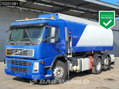 Volvo FM 400 6X2 Stokota Fuel tanker 18.500 liter 4 compartments Lift+steering axle VEB Euro 4 en vente par BAS World B.V.