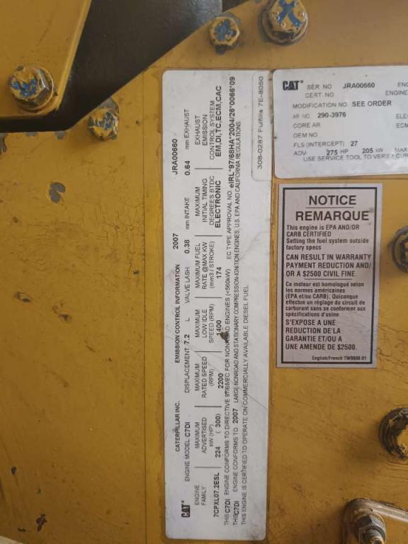 Moteur à combustion pour Caterpillar C7 Photo 8
