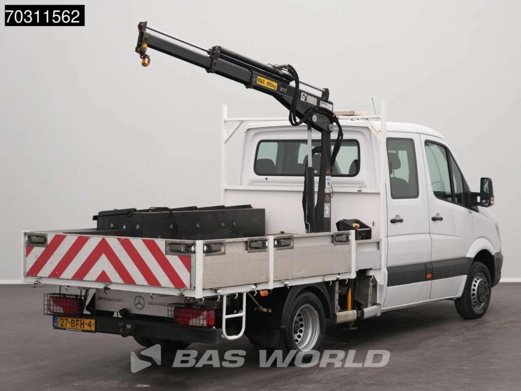Mercedes-Benz Sprinter 513 CDI Automaat Kraanwagen HIAB 017T Dubbellucht Trekhaak Airco Euro6 Kraan Crane Kranwag Photo 2