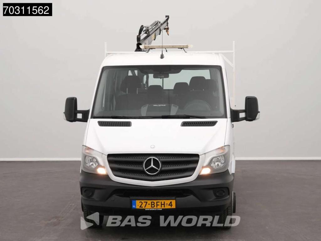 Mercedes-Benz Sprinter 513 CDI Automaat Kraanwagen HIAB 017T Dubbellucht Trekhaak Airco Euro6 Kraan Crane Kranwag Photo 9