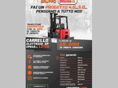 EP Equipment CPD18 LITIO en vente par OfficineB Srls