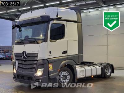 Mercedes Actros 1845 4X2 Bigspace Lowdeck Mirrorcam 2x Tank en vente par BAS World B.V.