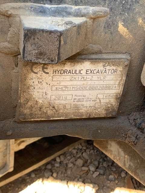 Hitachi ZX 17 U-2 Photo 11