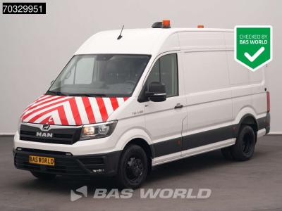 Man TGE 3.180 Automaat L3H3 Navi Airco Cruise Camera Werkplaatsinrichting Euro6 L2H2 A/C Towbar Cruise en vente par BAS World B.V.