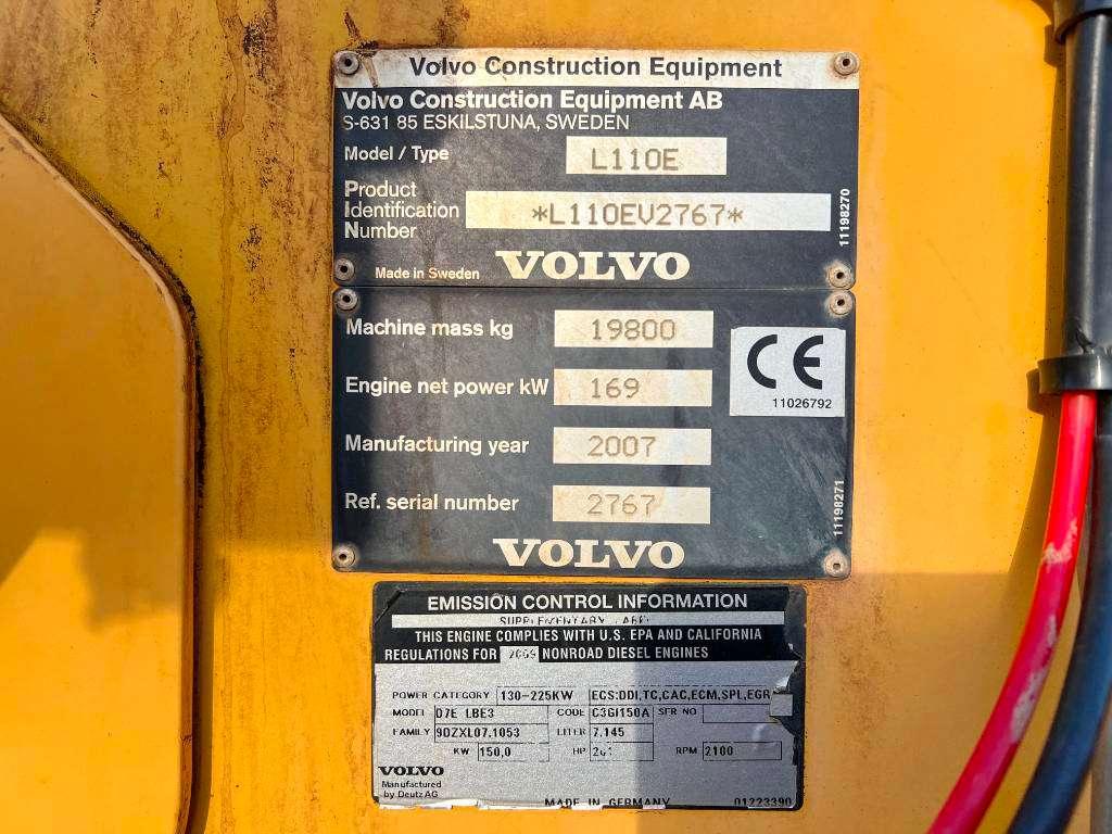 Volvo L110E German Machine / Well Maintained Photo 18