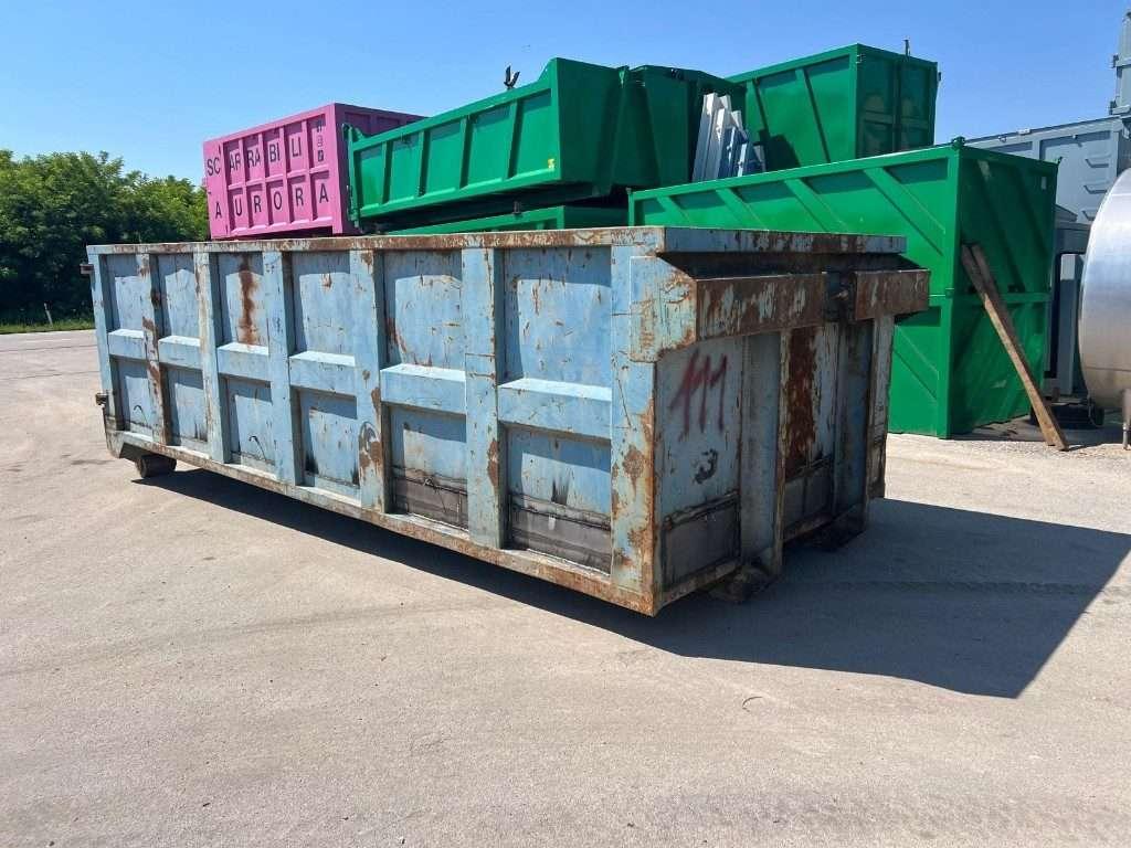 CONTAINER SCARRABILE USATO A CIELO APERTO Photo 4
