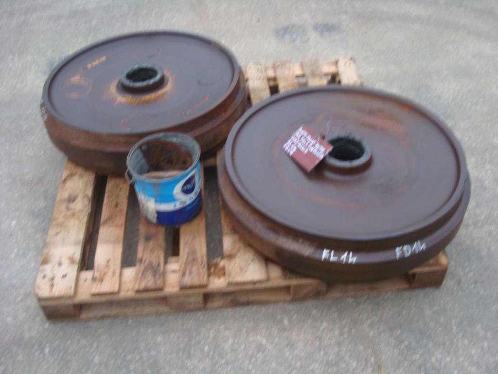 Roue folle pour Fiat Allis FL14 E FD14 Photo 1
