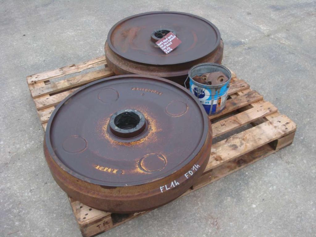 Roue folle pour Fiat Allis FL14 E FD14 Photo 2
