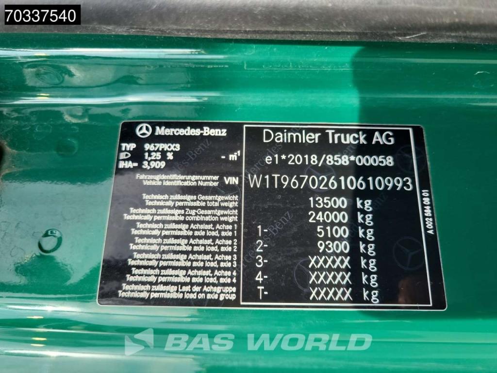 Mercedes Atego 1324 4X2 13t 6-Cylinder Euro 6 Automatic Tailgate Photo 30