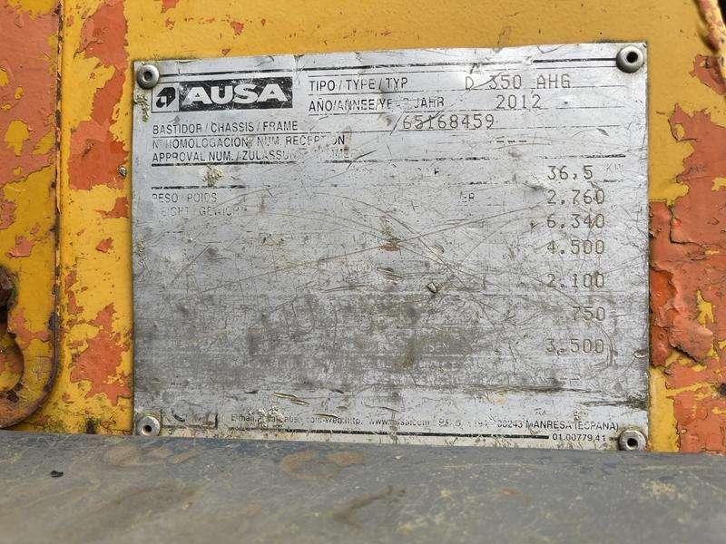 Ausa D 350 AHG Photo 11