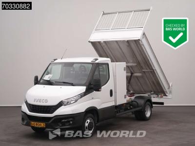 Iveco Daily 35C16 3.0L Kipper met Kist Dubbellucht 3,5t Trekhaak Airco Cruise Euro6 Tipper Benne Kieper A en vente par BAS World B.V.