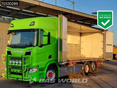 Scania R450 R 6X2 Full Air Lift+steering axle 2000kg Ladebordwand Retarder Euro 6 en vente par BAS World B.V.