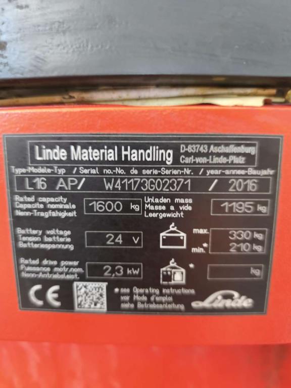 Linde L16AP Photo 4