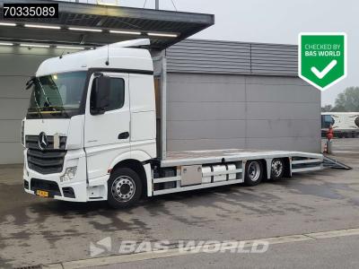 Mercedes-Benz Actros 2642 6X2 Machine transporter Hydraulic ramps Automatic Euro 6 en vente par BAS World B.V.