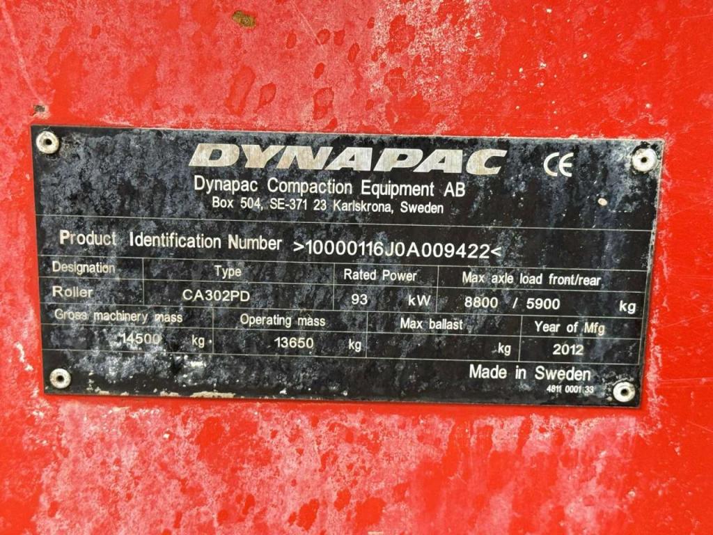 Dynapac CA302PD (13.6t) Photo 27