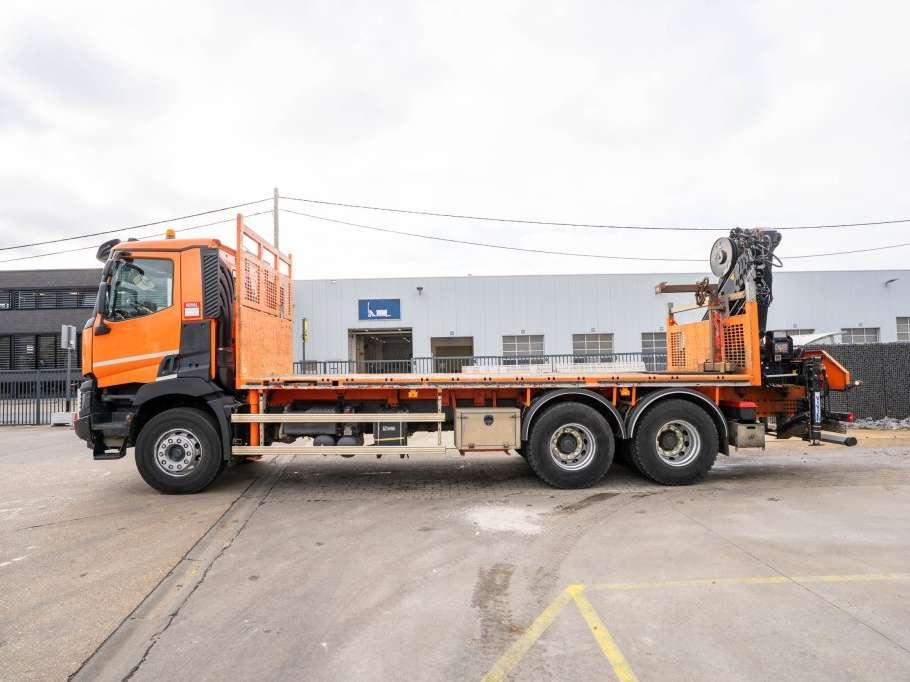 Renault C 430 DXI-6X4+ HIAB 18T/m / 3 EXT Photo 13