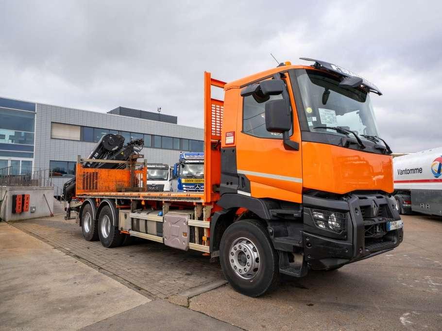 Renault C 430 DXI-6X4+ HIAB 18T/m / 3 EXT Photo 8