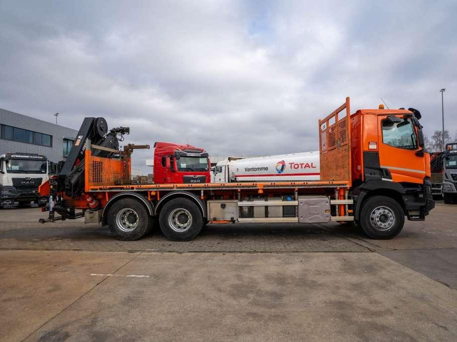 Renault C 430 DXI-6X4+ HIAB 18T/m / 3 EXT Photo 9