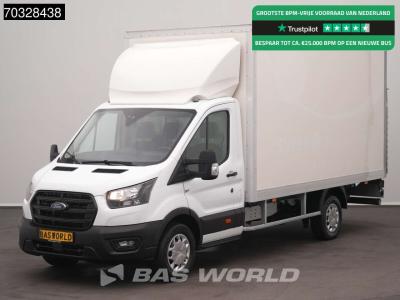 Ford Transit 130pk Laadklep Bakwagen Airco Cruise Euro6 Meubelbak Koffer Airco Cruise control en vente par BAS World B.V.