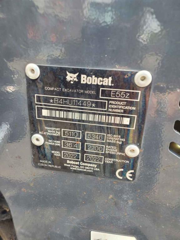 Bobcat E55z Photo 6