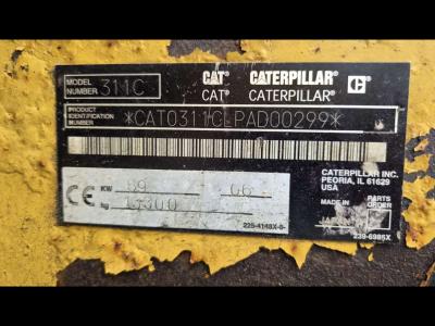 Caterpillar 311C en vente par Omeco Spa
