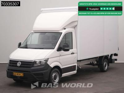 Volkswagen Crafter 177pk Automaat Laadklep Bakwagen Airco Camera Euro6 Meubelbak Koffer Airco en vente par BAS World B.V.