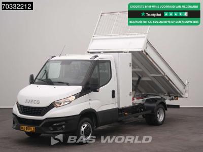 Iveco Daily 35C16 3.0L Kipper met Kist Dubbellucht 3,5t Trekhaak Airco Cruise Euro6 Tipper Benne Kieper A en vente par BAS World B.V.