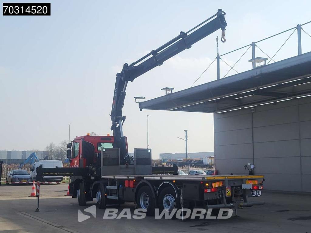 Renault C 460 8X2 HIAB 477EP-2 HIPRO Crane Kran Lift+steering axle Euro 6 Photo 2