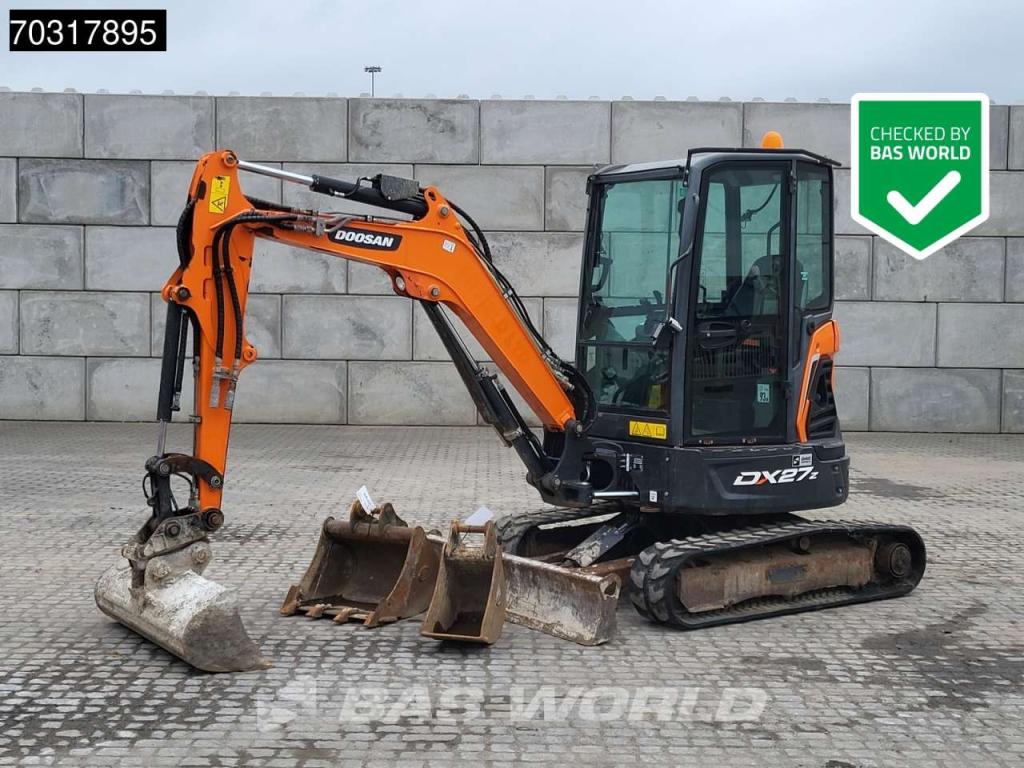 Doosan DX27 Z 3 Buckets Photo 1