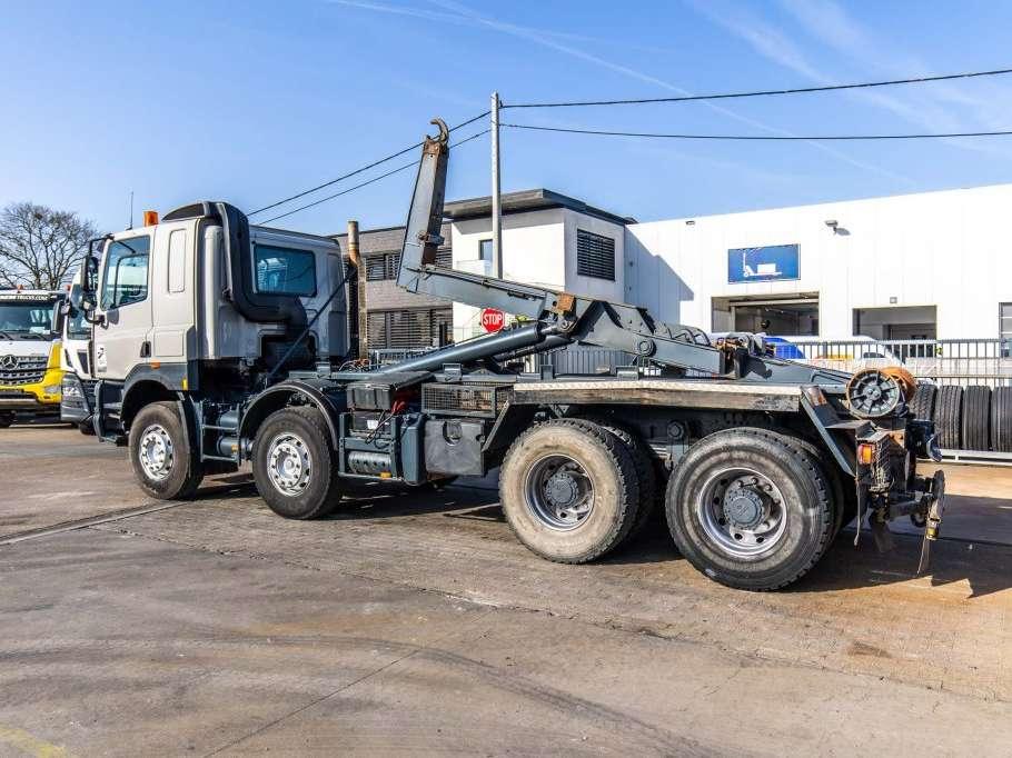 Daf CF 85.410-8X4+MARREL 22T Photo 4