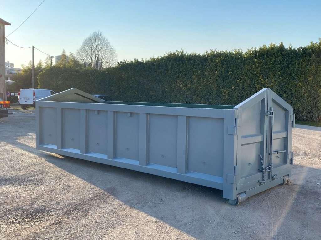 CONTAINER SCARRABILE NUOVO PER INERTI CON FONDO IN Photo 2