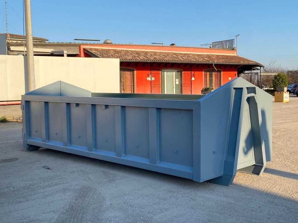 CONTAINER SCARRABILE NUOVO PER INERTI CON FONDO IN Photo 7