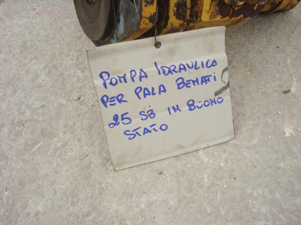 Pompe hydraulique pour Benati 25SB Photo 5