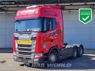 Scania S500 6X4 Retarder 2xTanks Liftachse ACC Standklima en vente par BAS World B.V.