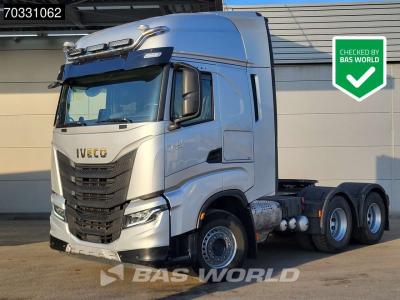 Iveco X-Way 570 6X4 Retarder Standklima ACC Navi Leder en vente par BAS World B.V.