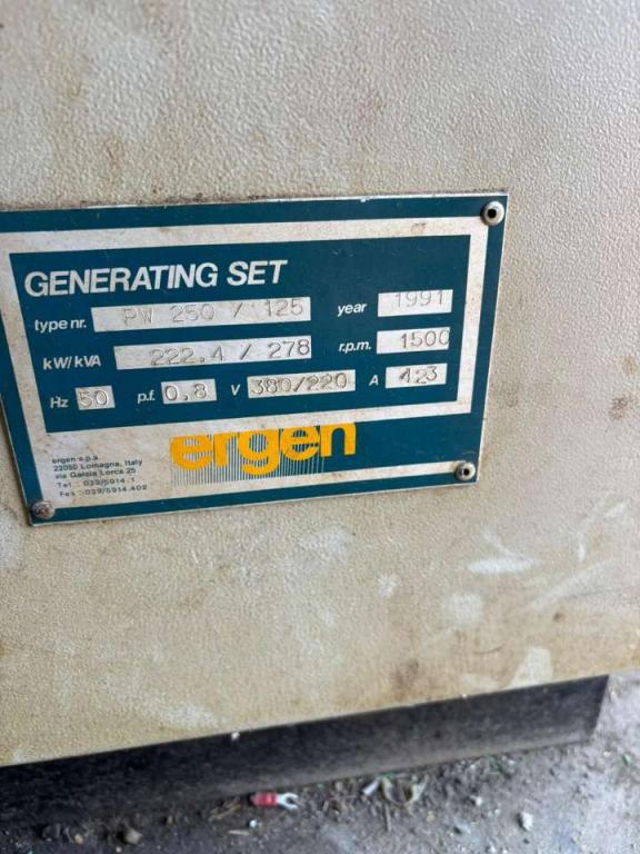 Other manufacturers Ergen PW 250/125 Photo 7