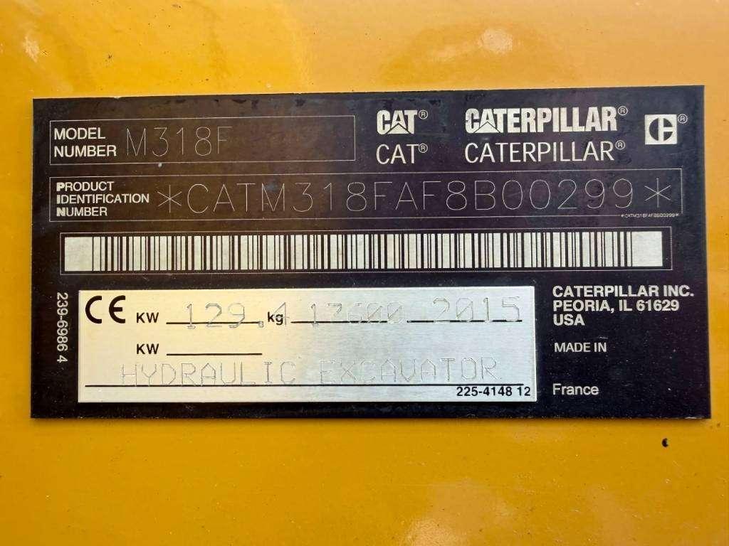 Caterpillar M318F Photo 7