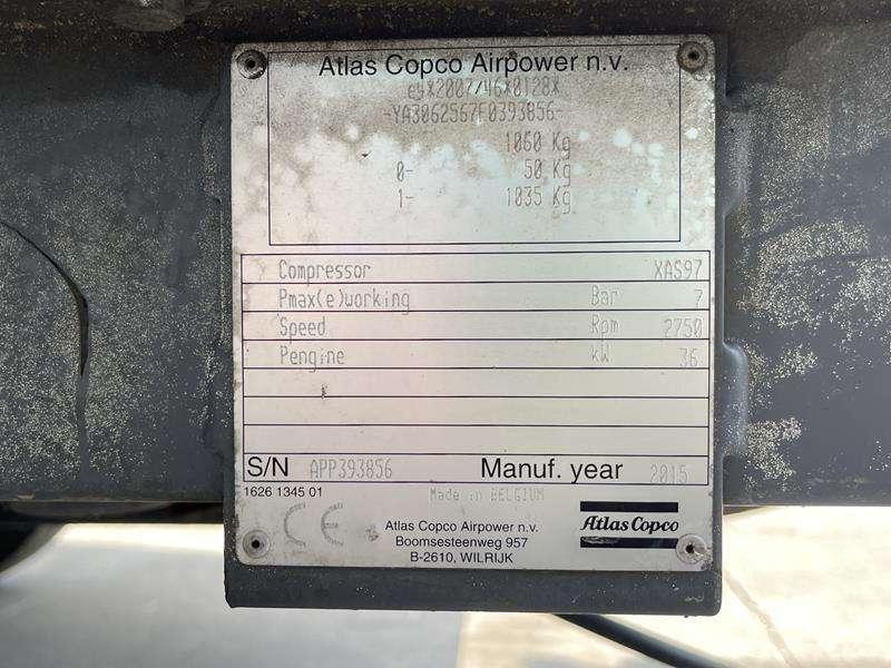 Atlas Copco XAS 97 DD - N Photo 5