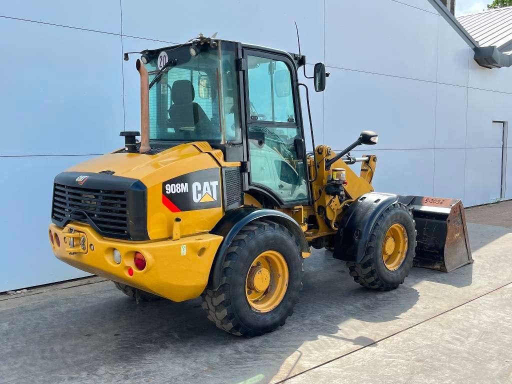 Caterpillar 908M - Bucket + Forks / Automatic Greasing Photo 5