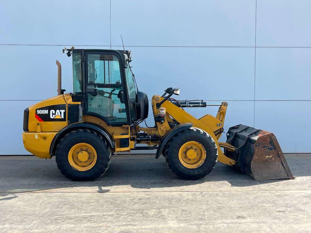 Caterpillar 908M - Bucket + Forks / Automatic Greasing Photo 6