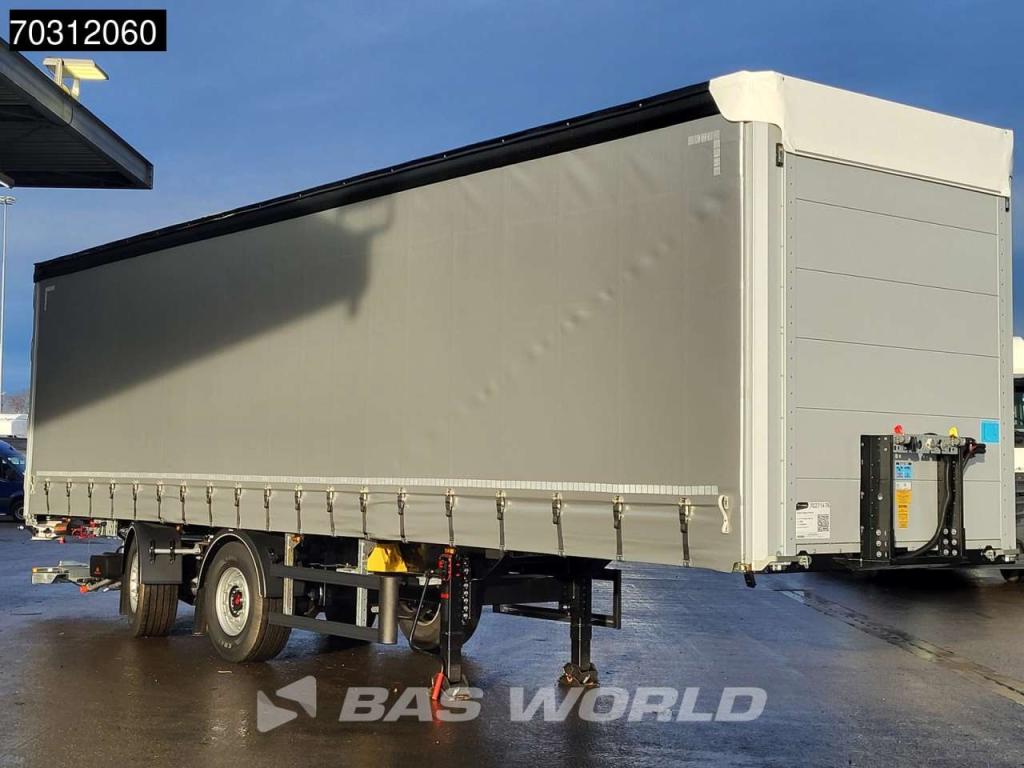 System Trailers LPRS18 NEW Taiilgate Lift+Steeringaxle Hardwood floor SAF Photo 3