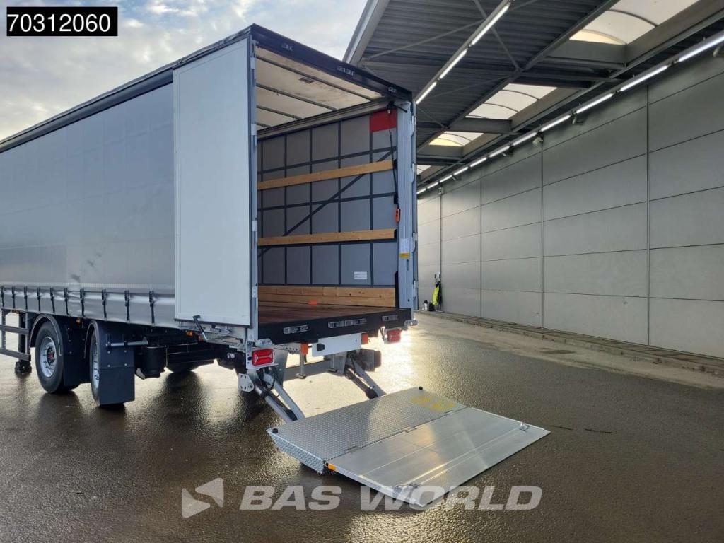 System Trailers LPRS18 NEW Taiilgate Lift+Steeringaxle Hardwood floor SAF Photo 8