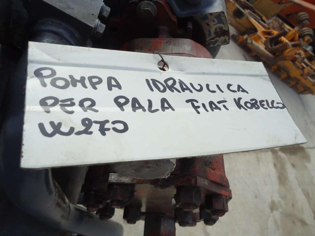 Pompe hydraulique pour Fiat Kobelco W270 Photo 4